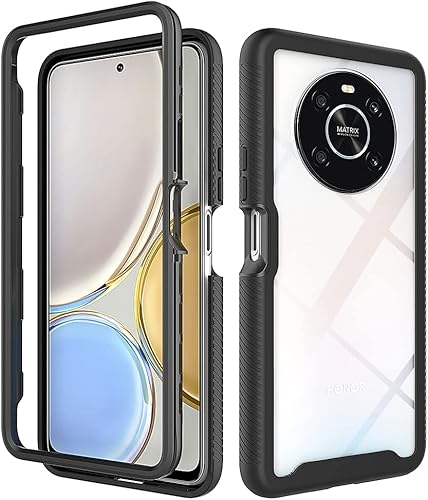 Funda para Honor X9, anticaídas y absorbente de golpes para Honor X9 Any-LX1 Any-LX2 Any-LX3 Any-NX1  Magic 4 LiteHonor X30 5G, color negro