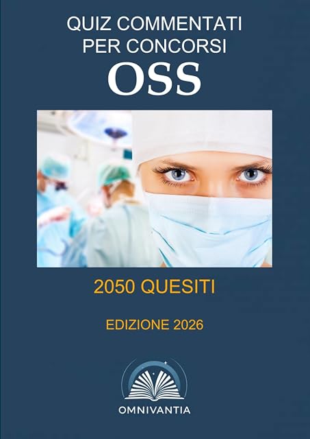 Portada de Quiz commentati per concorsi OSS: operatore socio-sanitario