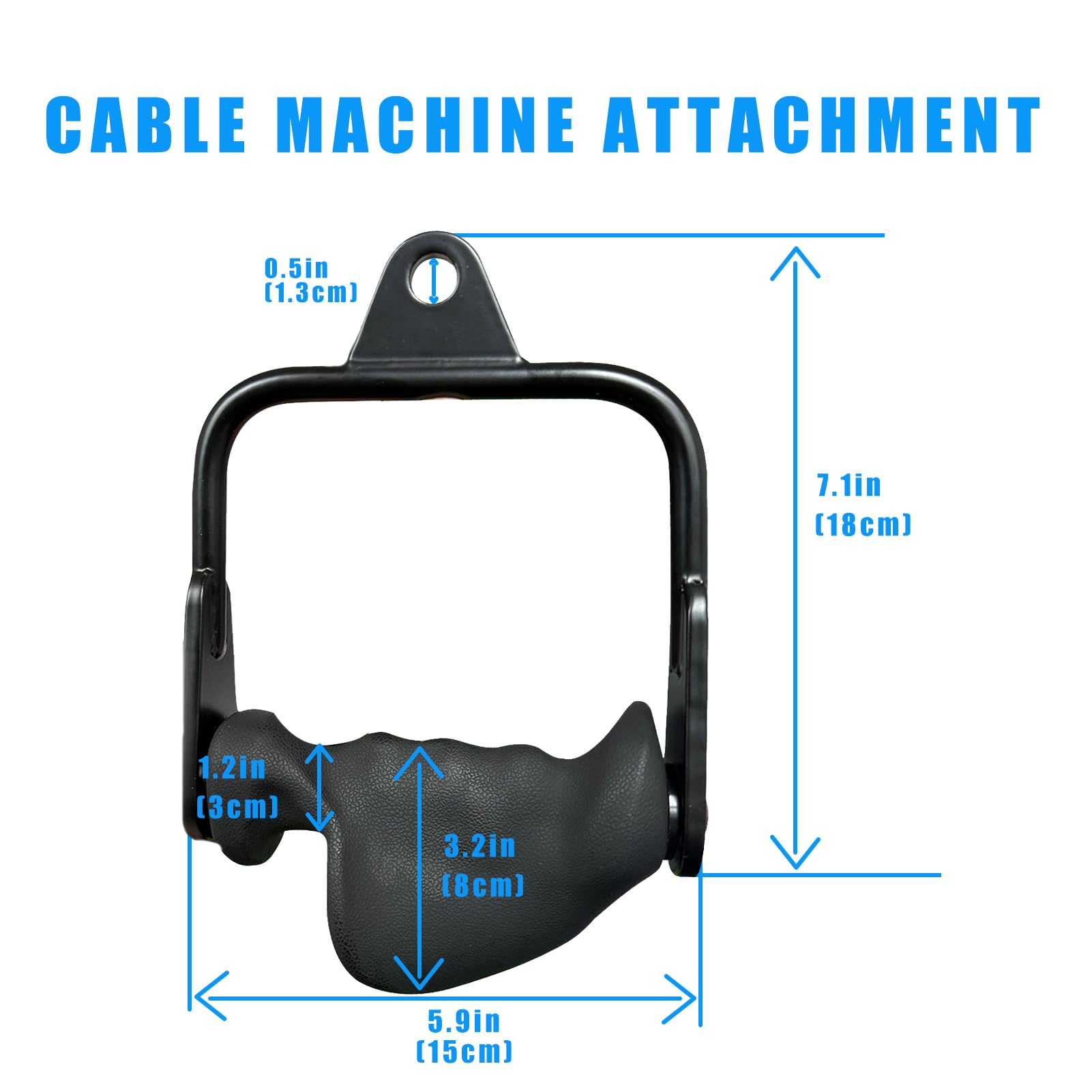 BLUSLM Ergonomiczne opaski linowe Triceps 27 w 32 40 119 cm bardzo długie siłownia latte pull up bar latte opaski kablowe opaski kablowe