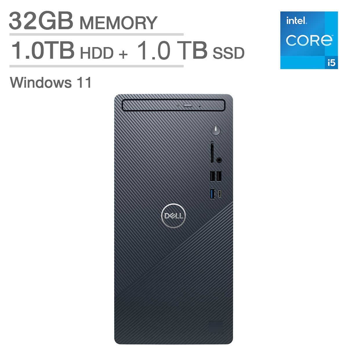Amazon.in: Buy Dell Inspiron Desktop, 12th Gen Intel Core i5-12400