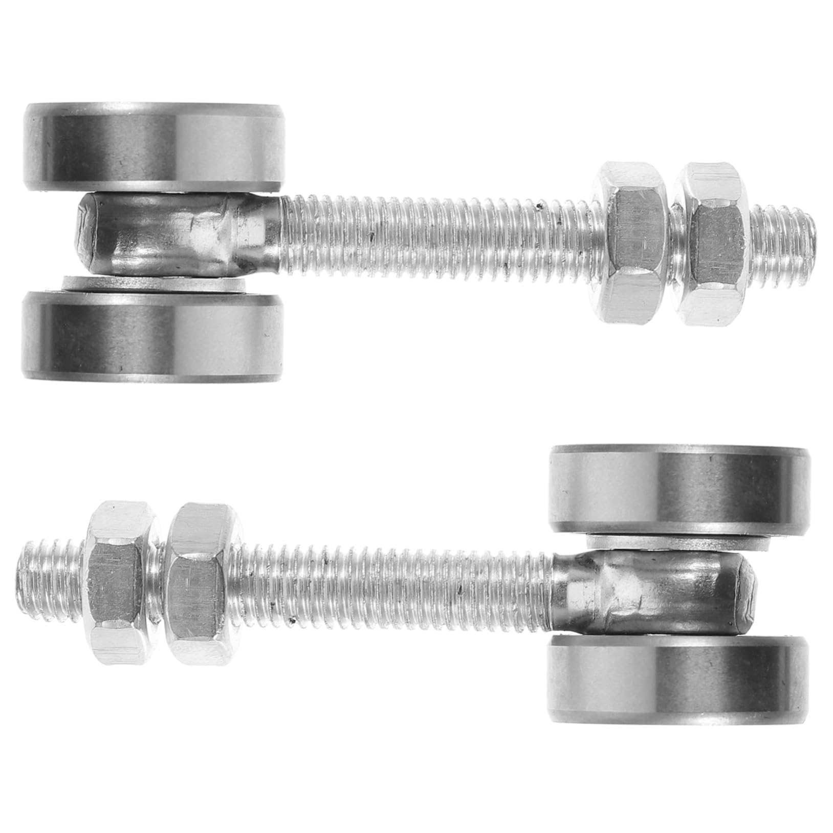 BUTIFULSIC 2 Wheel Trolley Assembly Gate Guide Roller Bearing Trolley for Window Accessories