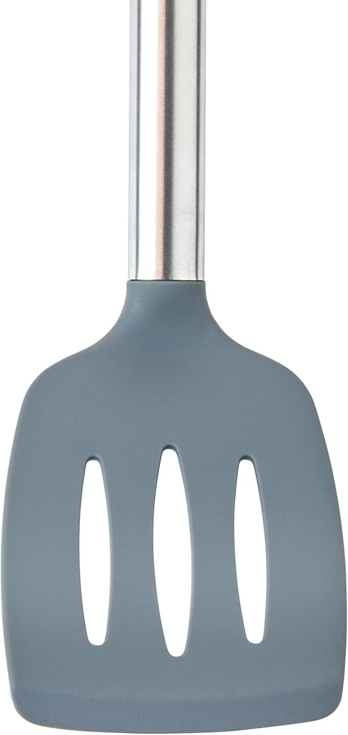 Tovolo Elements Stainless Steel Handled Slotted Turner, Kitchen Gadget for Food and Meal Prep, Chili Pepper : Everything Else