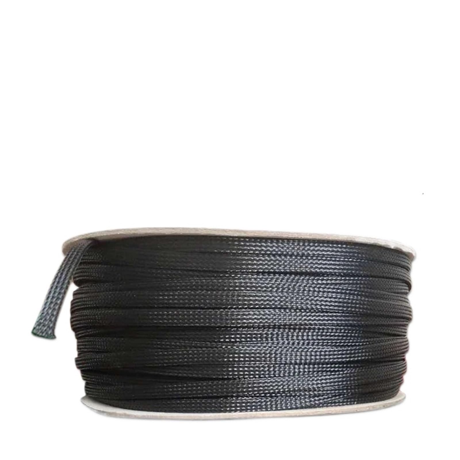 Gaine Cable Gaine tressée isolée Noire, 1/5/10/50/mètre, 4/6/8/10/12/14/20/25mm, Manchon de Protection for Presse-étoupe(35MM,10 Meters)