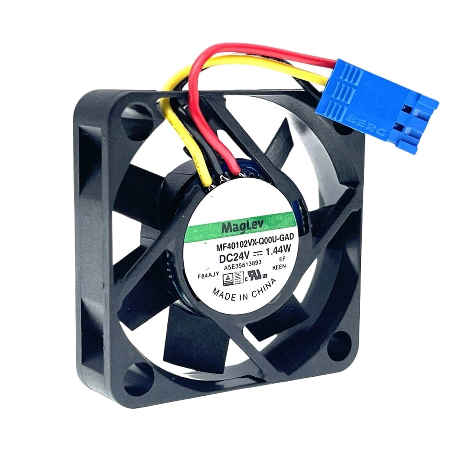 YMUGUEGH 4010 40mm 4cm 24V 1.44W MF40102VX-Q00U-GAD 40X40X10mm Cooling Fan(2wire)