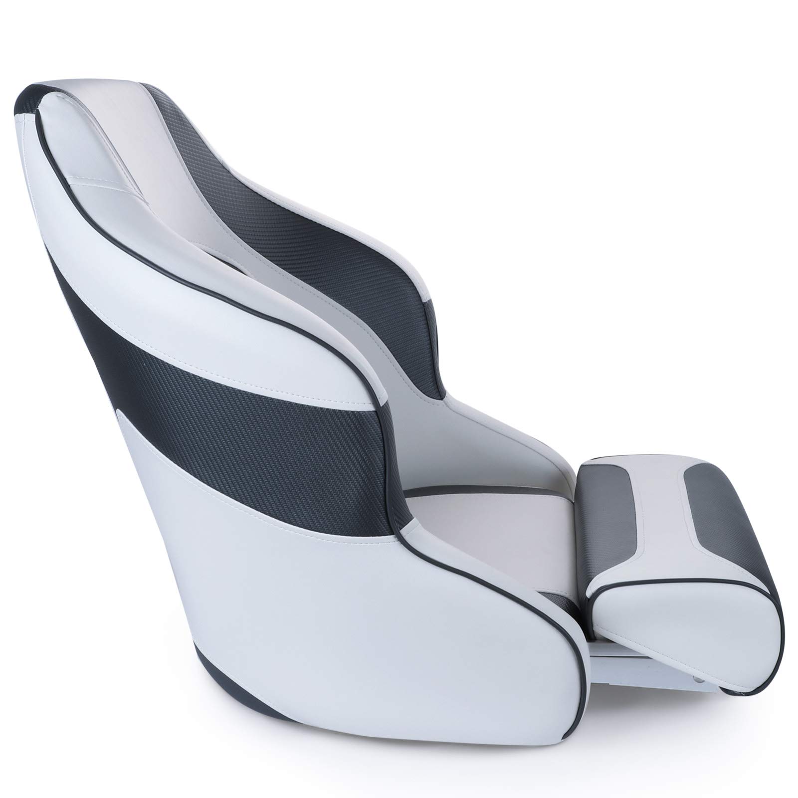 NESHULT Premium Captain Bucket Seat Boat Seat Sports Flip Up Boat Seat