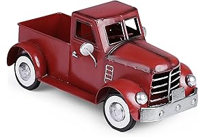 Charming Red Truck Farmhouse Decor: A Rustic Touch for Your Abode