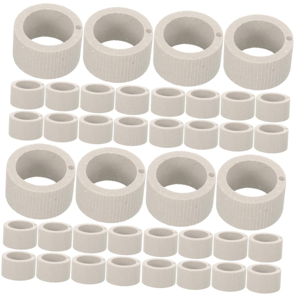 BESPORTBLE 4 Juegos Taza De Plantación Acuática Ancla Artificial Tanque De Peces De Acuario Portátil Bomba De Aire USB Pecera Titulares Bomba De Agua Calentador Cerámica 10 Uds * 4