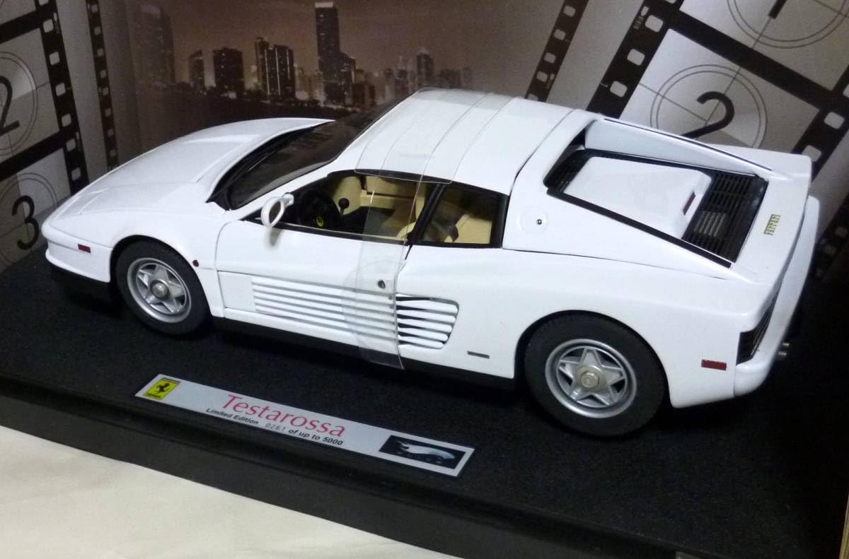 Amazon.co.jp: HWElite 1/18 フェラーリ テスタロッサ 1984 ホワイト
