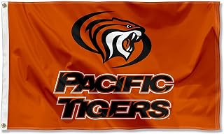 Pacific Tigers Orange College Flag
