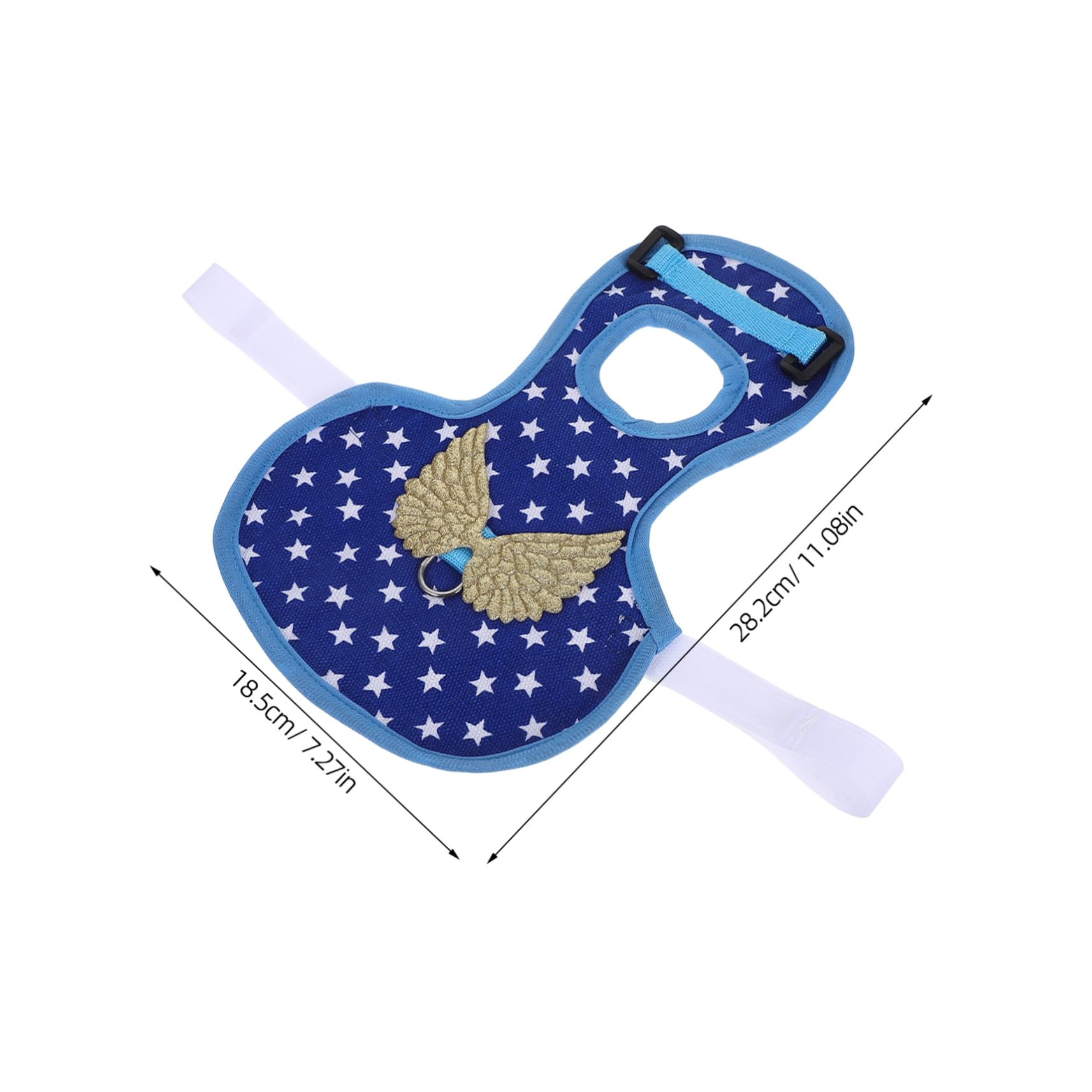 ibasenice Fashionable Chicken Duck Vest Cozy Harness Leash Set Rooster Harness and Vest Comfortable Bird Outfit