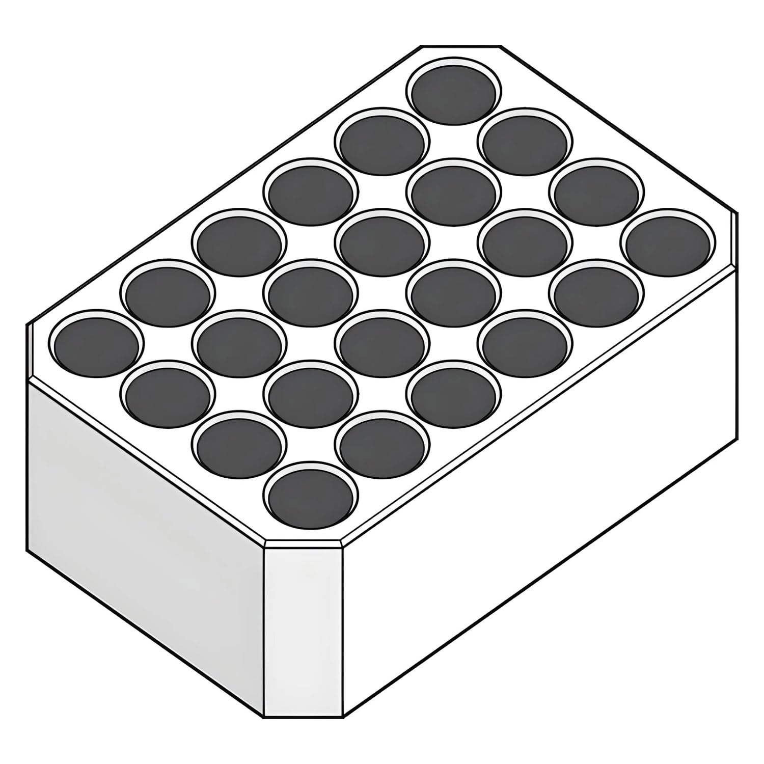 Eppendorf IsoRack - Adaptador para recipientes de 1,5 ml/2,0 ml, 4 unidades