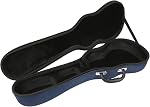 Eacam Ukulele Case Backpack for 23in 24in – 1200D Polyester Waterproof Bag with Cushioned Interior (23/24 inch Blue)