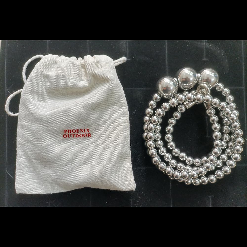 316 Full Stainless Steel Buddha Bead Bracelet