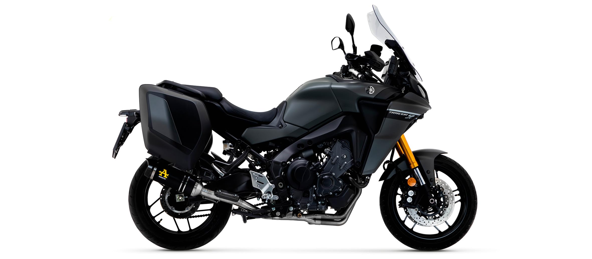 YAMAHA TRACER 9 '21 HOMOLOGATED CATALYTIC STAINLESS STEEL COLLECTOR LOW VERSION