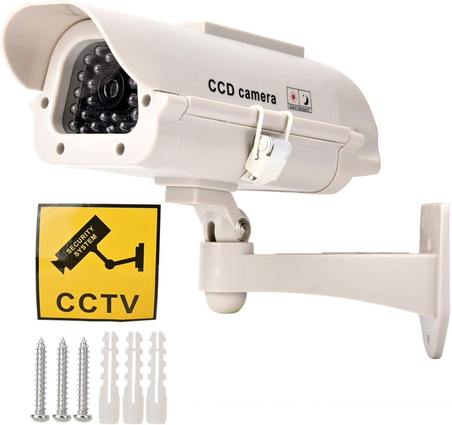 Cámara Falsa, Dummy Cámara de Seguridad Vigilancia Falsa Impermeable de ...