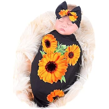 sunflower baby wrap