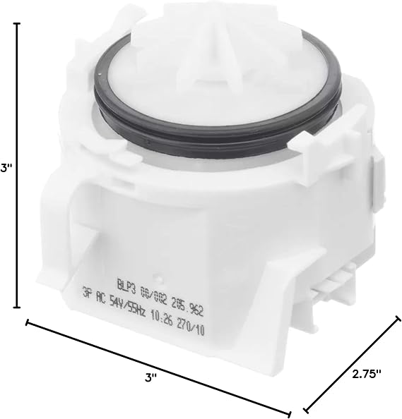 Bosch 00611332 Genuine OEM Drain Pump for Bosch Dishwashers