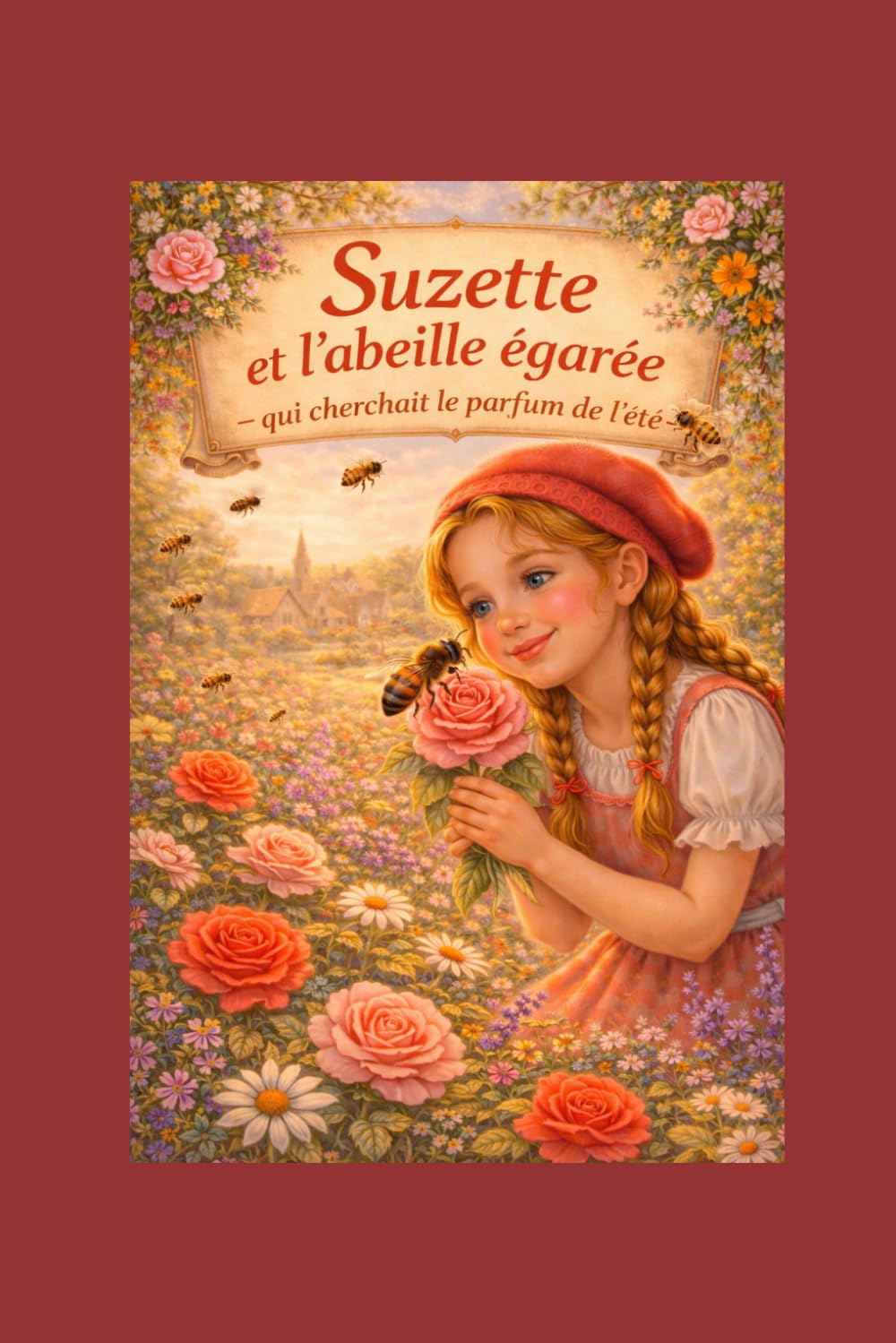 Suzette et l'abeille égarée qui cherchait le parfum de l'été (Les aventures de la Fermette de Suzette)