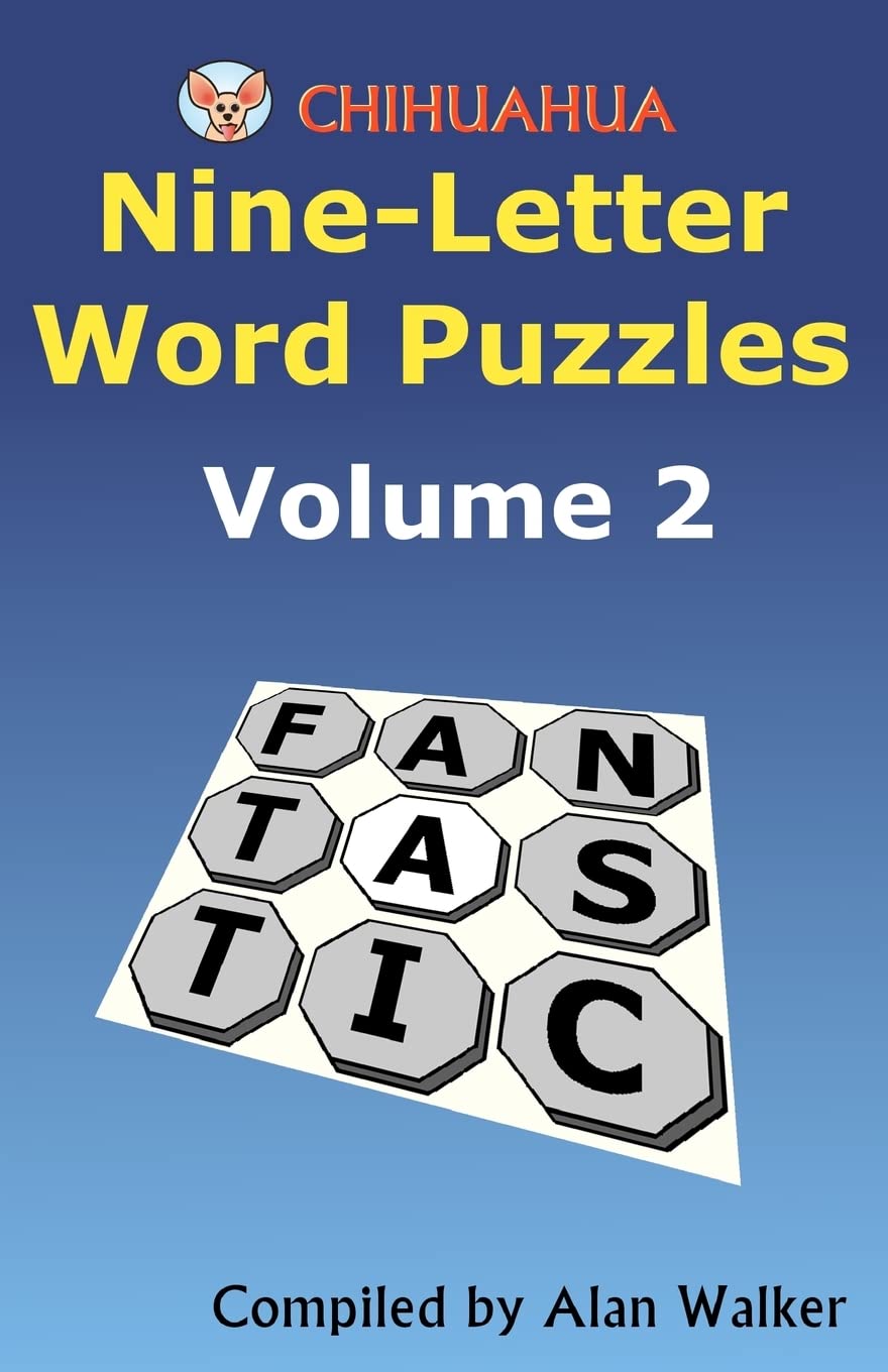 Chihuahua Nine-Letter Word Puzzles Volume 2