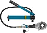 VEVOR Pince à Sertir Hydraulique Forme TH/V 12-28/16-32 Kit de Pince de Sertissage Multicouche Force de Pression 6 T Sertisseuse Tête Pivotante à 360°, avec Bouteille pour Tuyaux PE PEX PB - 9