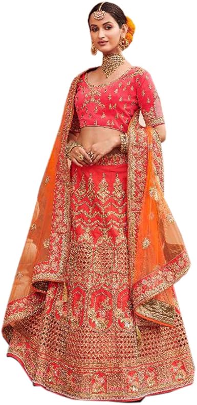indian wedding lengha women's clothing