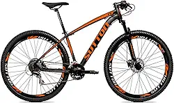 Bicicleta Aro 29 Sutton Extreme 21V Shimano Freio a Disco Quadro de Alumínio 21 Marchas com Suspensão Com Trava e Regulagem