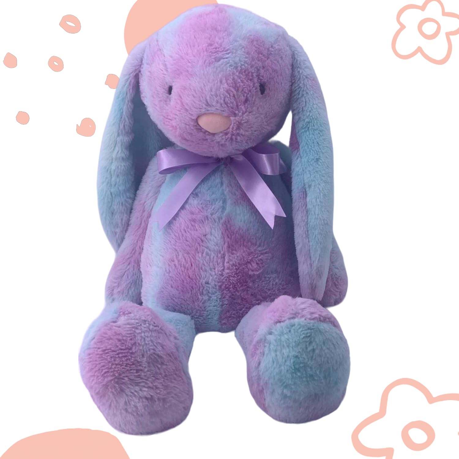 Weighted Stuffed Animals | Weighted PlushPals Bunny Toy for Kids & Adults | Ultra Soft Sensory Weighted Plushie Animal | Cute Stuffed Animal | 24in - 5lb