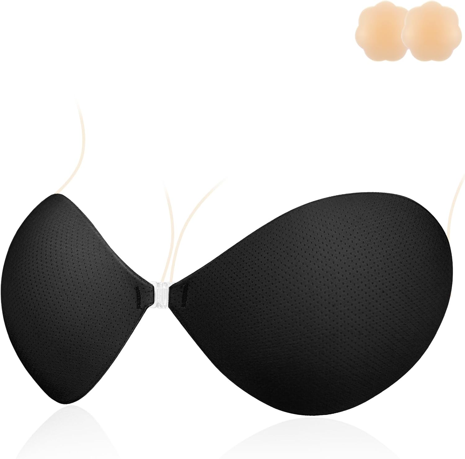 Niidor 2024 Strapless Backless Bra, Reusable Push Up Sticky Boobs