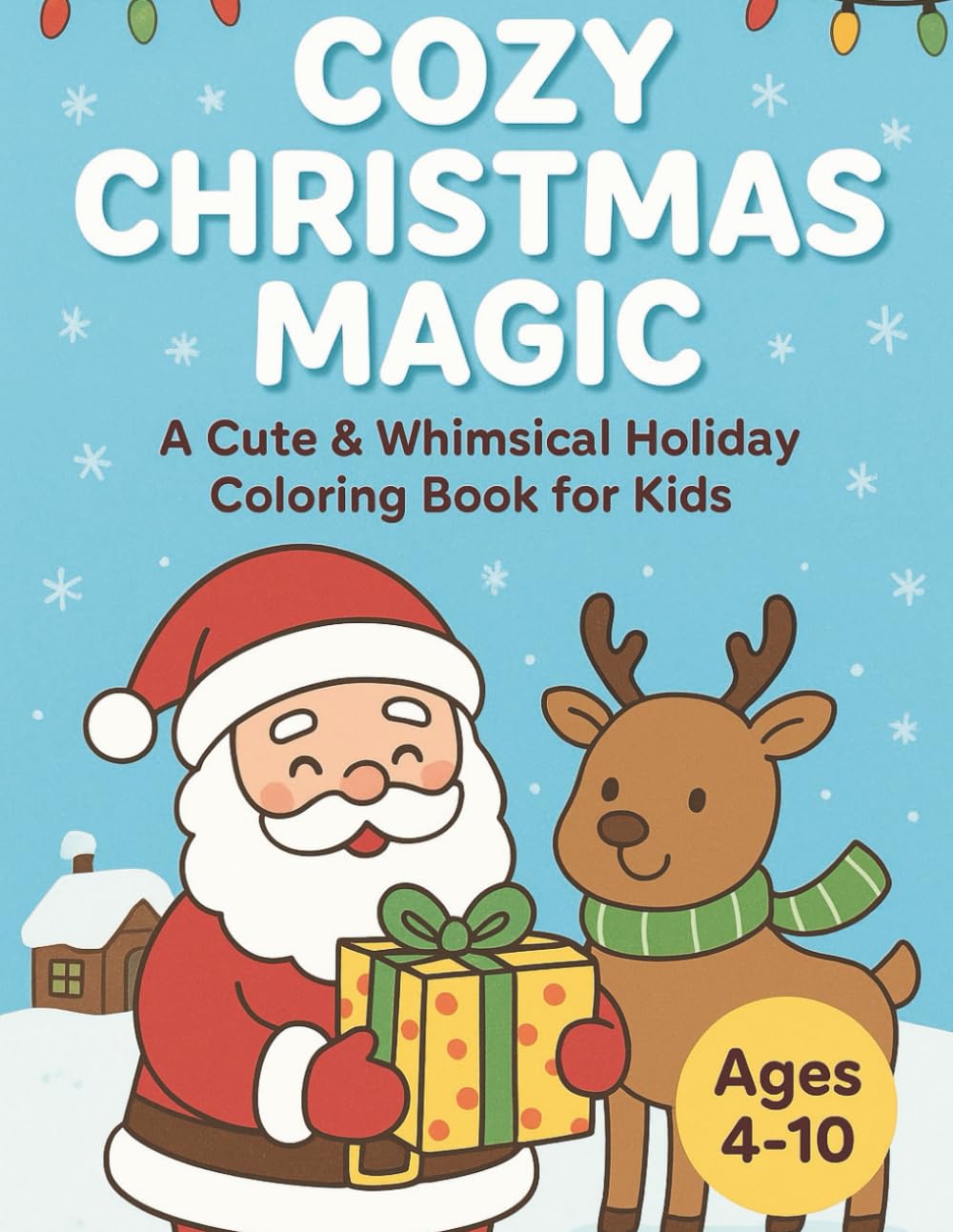 Cozy Christmas Magic: Whimsical and traditional Christmas pages kids will love