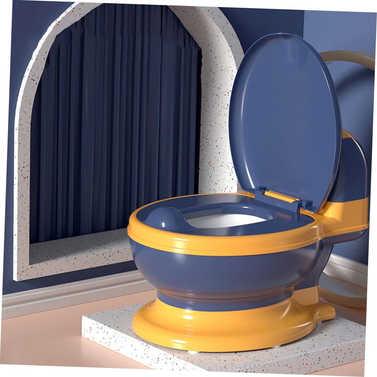 balacoo Boy Girl Potty Training Toilet Portable Soft Seat for Boys and Girls Lightweight and Removable Potty Pot for Home and Travel Use Comfortable for Boy Girl