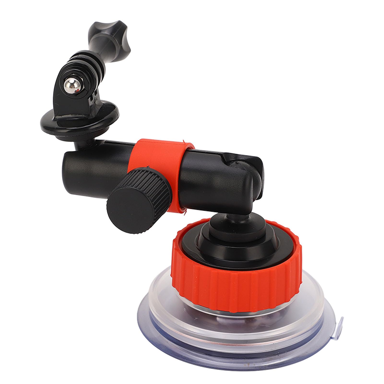 Airshi Suction Cup Camera Car Mount, ABS Camera Car Windshield Mount Easy to Use for Vlogging