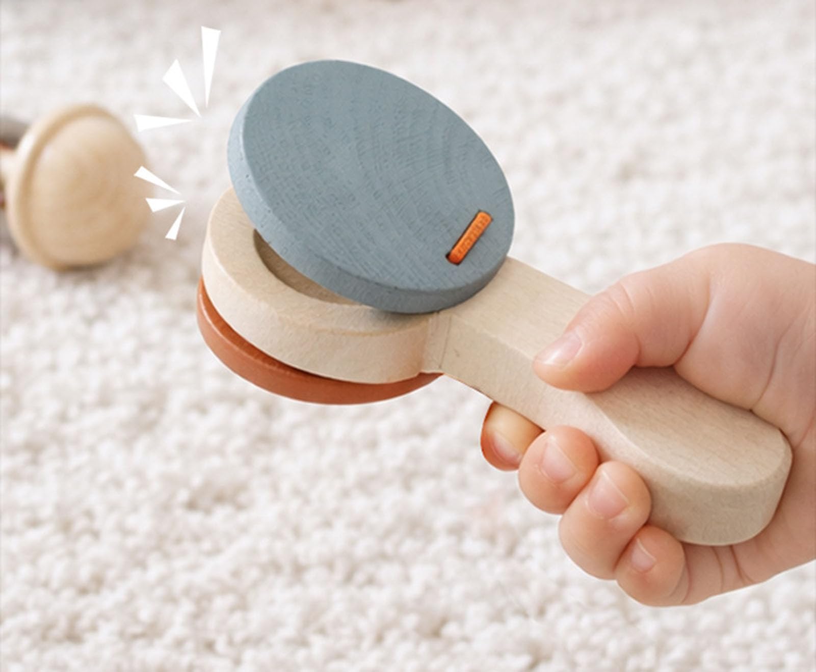 Set di Strumenti Musicali in Legno per Bambini, Kit di Giocattoli a percussione Orff