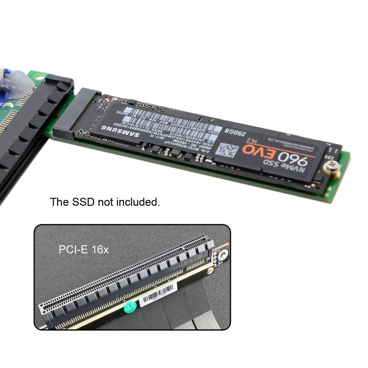 Amazon.com: chenyang M.2 NVME to PCIe 3.0 X1 Adapter NVME/AHCI SSD