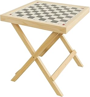 Wintek Prelam Wooden Chess Table | Waterproof Folding Side Table for Home & Outdoor | Engineered Wood Multipurpose Coffee Price In India