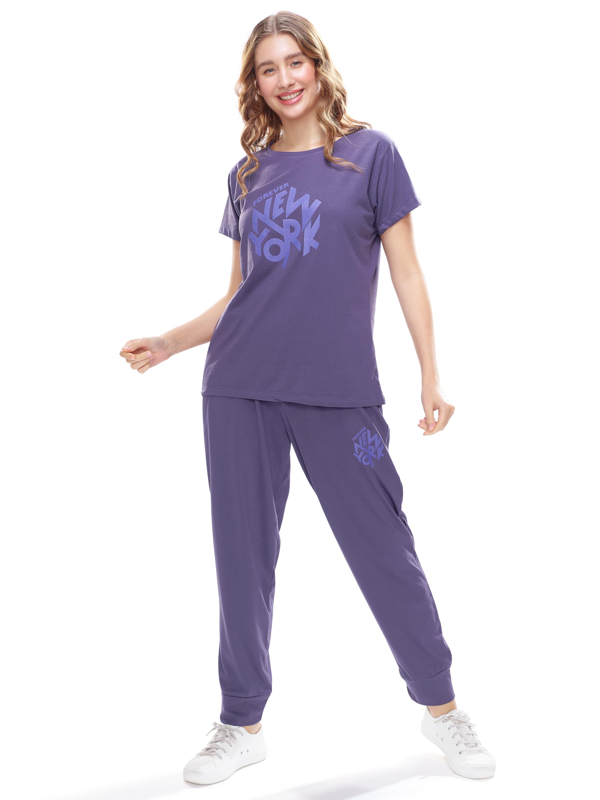 Women's Printed Track Suit-image-46