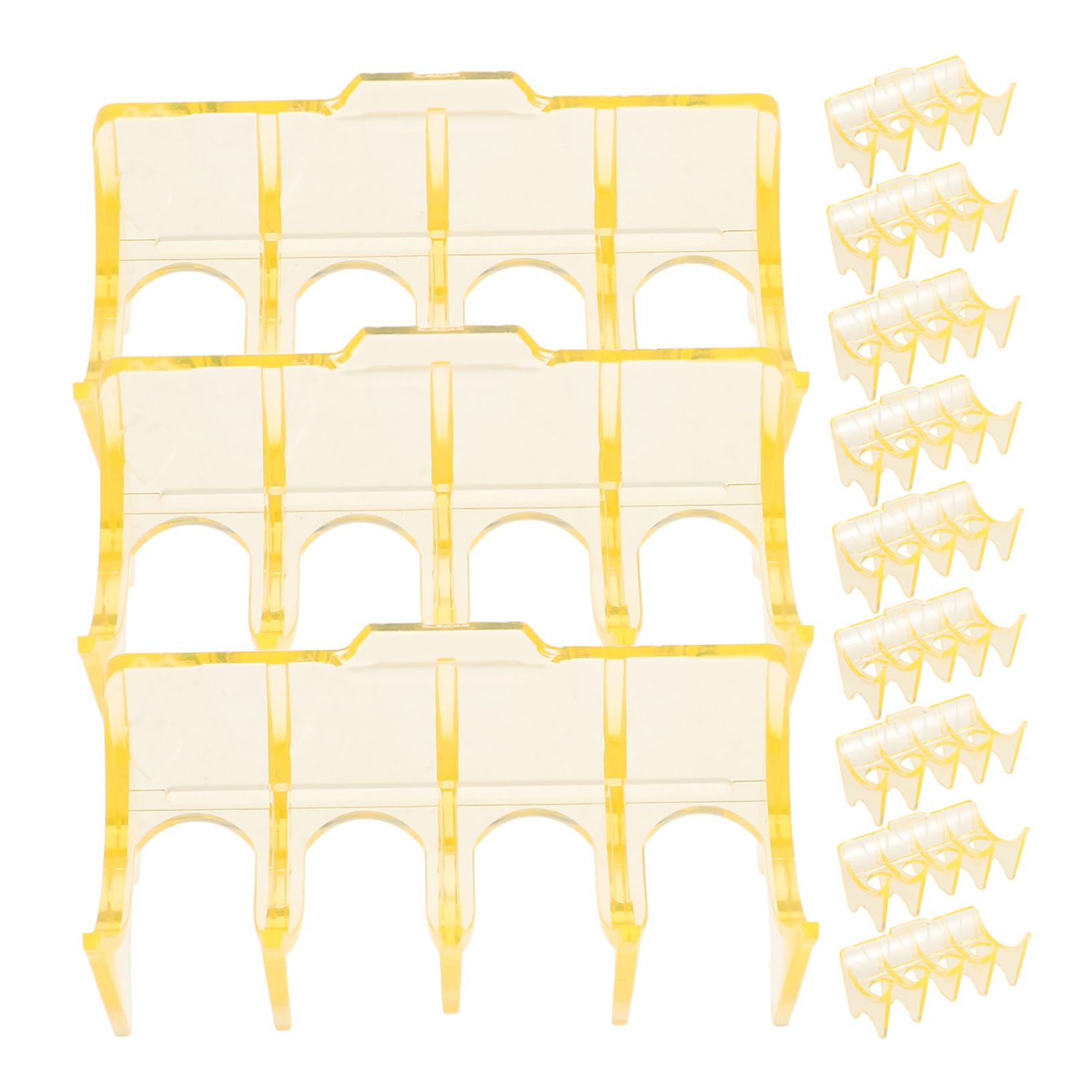 Didiseaon Hairdressing Insulation Bar Holders 12pcs Hair Curling Rod Stand for Salon Tool Organizati