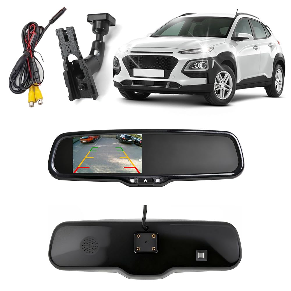 4.3 Inch Rearview Mirror Monitor for Hyundai Elantra Premium Edition 2016
