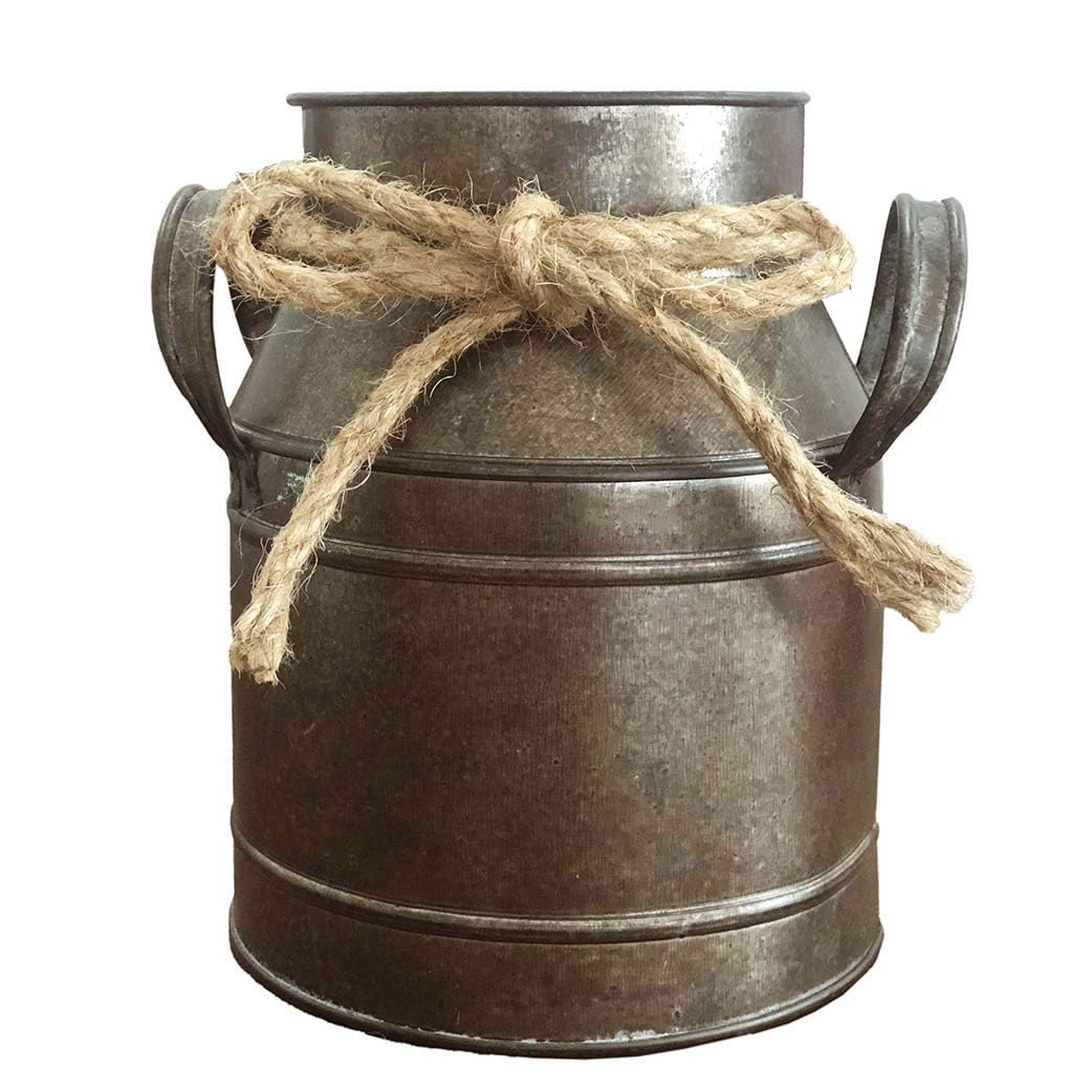 Vase de lait antique pour remplacer la décoration moderne sans personnalité