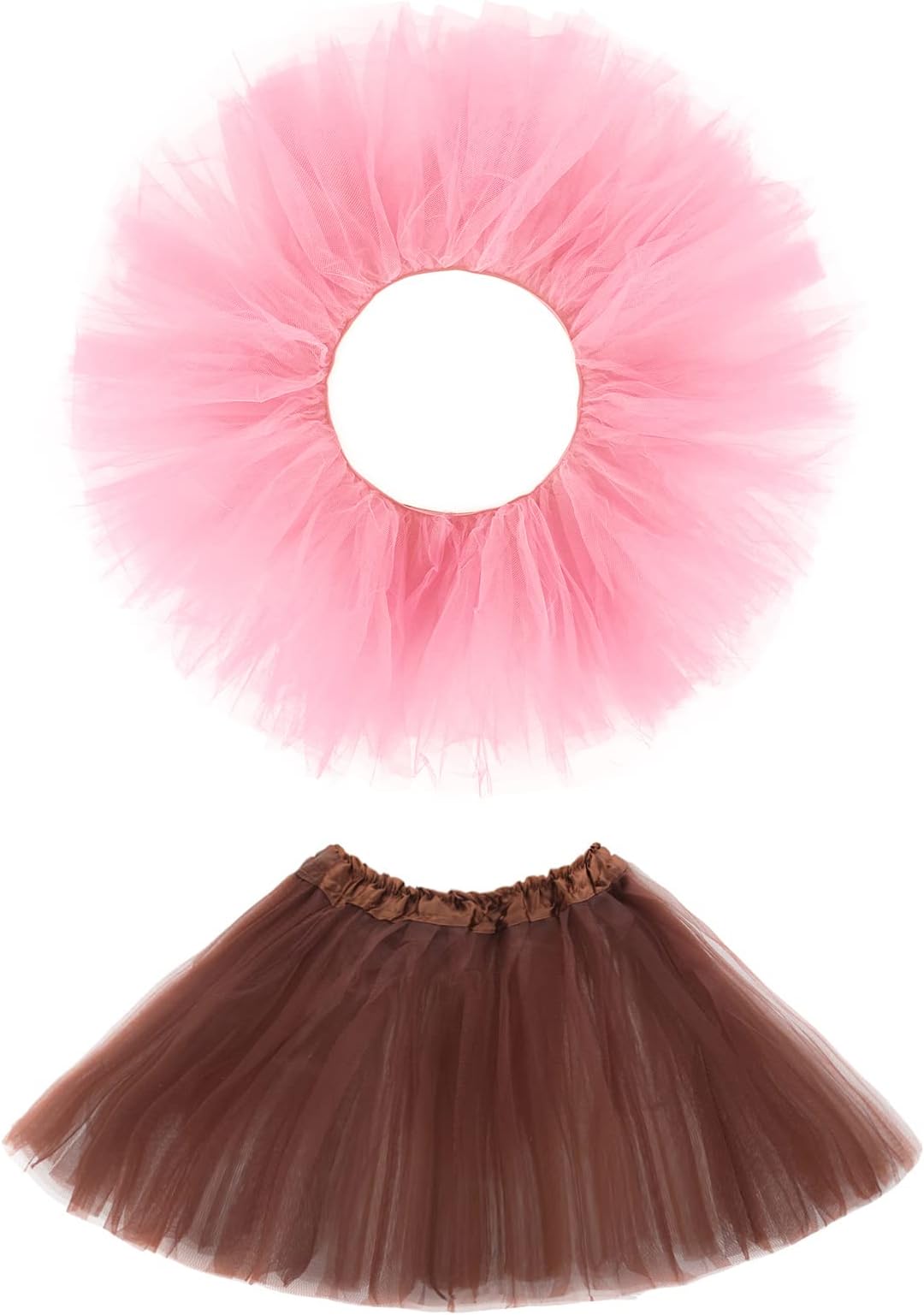 Jane Shine 5 Layers Adult Ballet Tutu Skirt and Baby Girl 3 Layers Tulle Tutu Dress