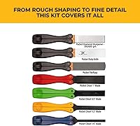 Vista 2 de FastCap Kit de herramientas de cinceles de madera de bolsillo con mango de nailon plegable para carpintería y carpintería - Acero para herramientas