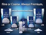 EUPHERBIA Blue Salt, Coarse, Rare Mineral Salt, High Potassium, Lower Sodium, Natural, Unprocessed, Hand Harvested, Kosher Certified (227g Coarse Refill)