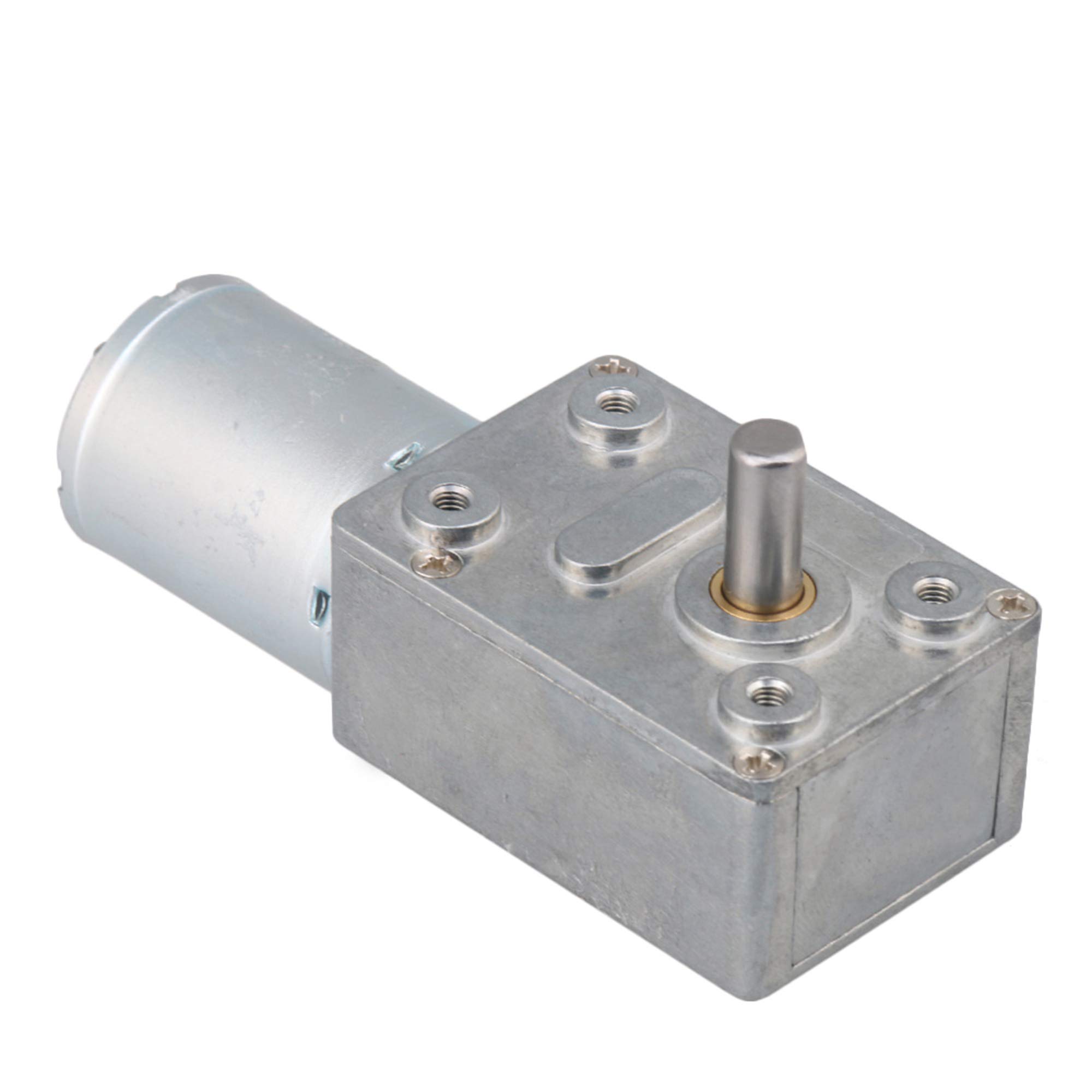 Produktbild von Turbo Getriebemotor DC 12V – 100RPM, Hohes Drehmoment, Metallgetriebe, Für Fensterheber, Tresore & Mini-Winden