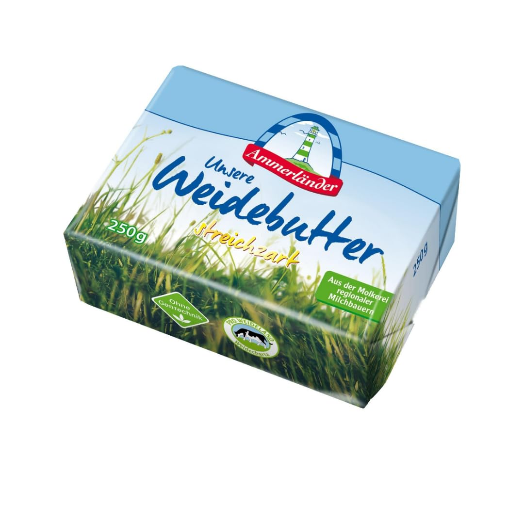 Ammmerlander Gute Butter mit schutz versiegelung 250 gramm, 4 er