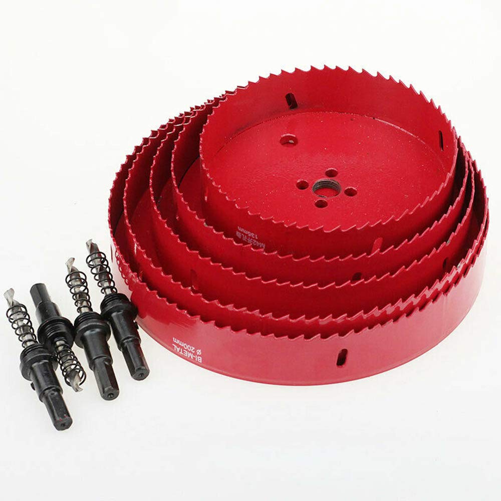 M42 HSS Hole Saw Cutter BI-Metal Wood Hole Saws Bit Tooth Cutting Heavy Duty Hole Saw Cutting in Wood, Plastic - Image 2