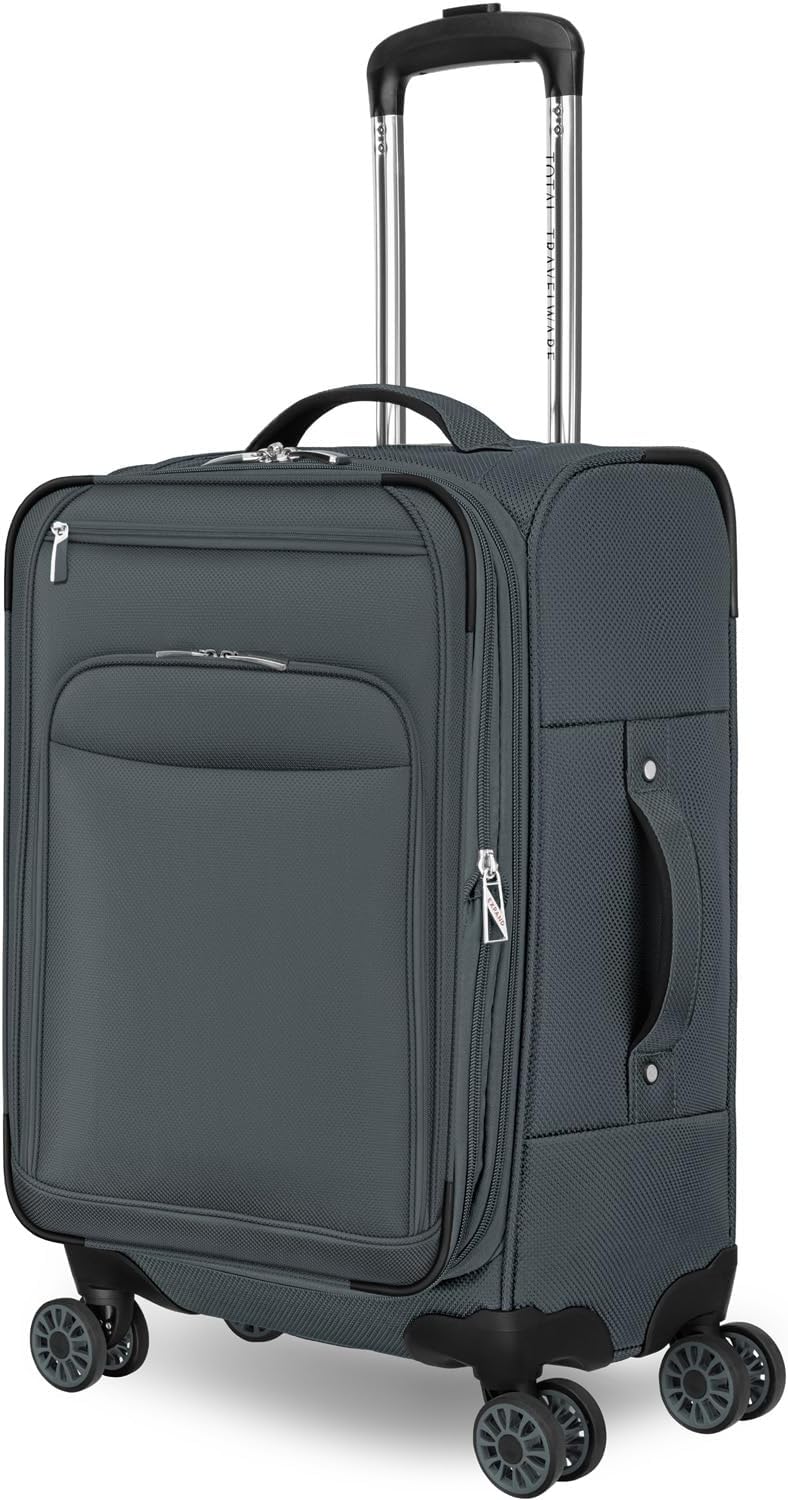 Expandable Spinner, 20-Inch Spinner Carry-On, Steel