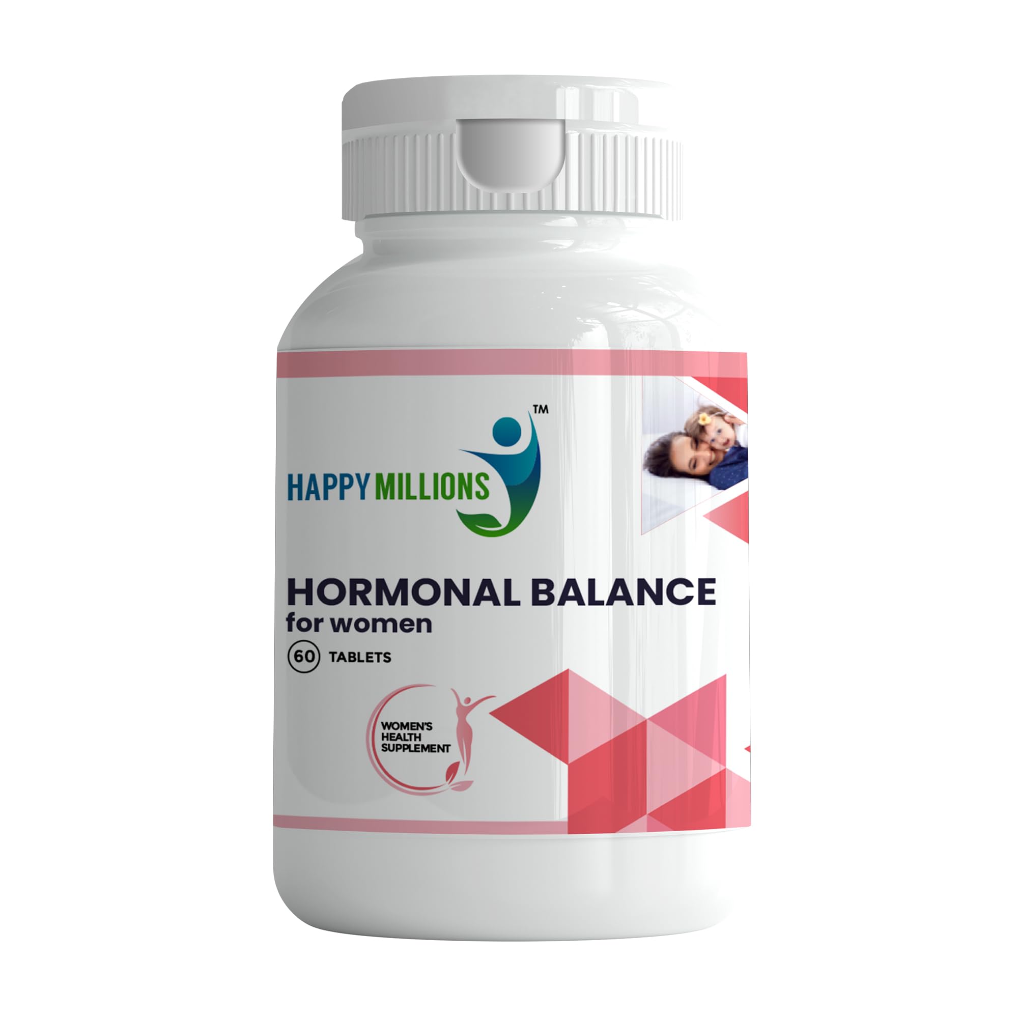 HappyMillions Hormonal Balance Tablets for Women | Supports Menstrual Health, Hormonal Stability, and Well-being | With Shatavari, Methi, Kalonji & Ashoka | 500 mg, 60 Tablets-image-26