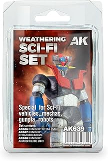 AK Starship Weathering AK639 Weathering SCI-FI Set (3x35ml)