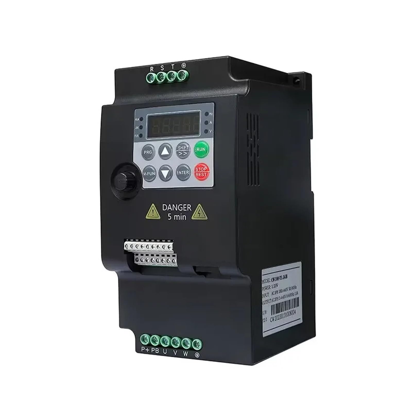 Onduleur à fréquence variable 220V 380V pour faire tourner vos machines d'atelier de 4KW