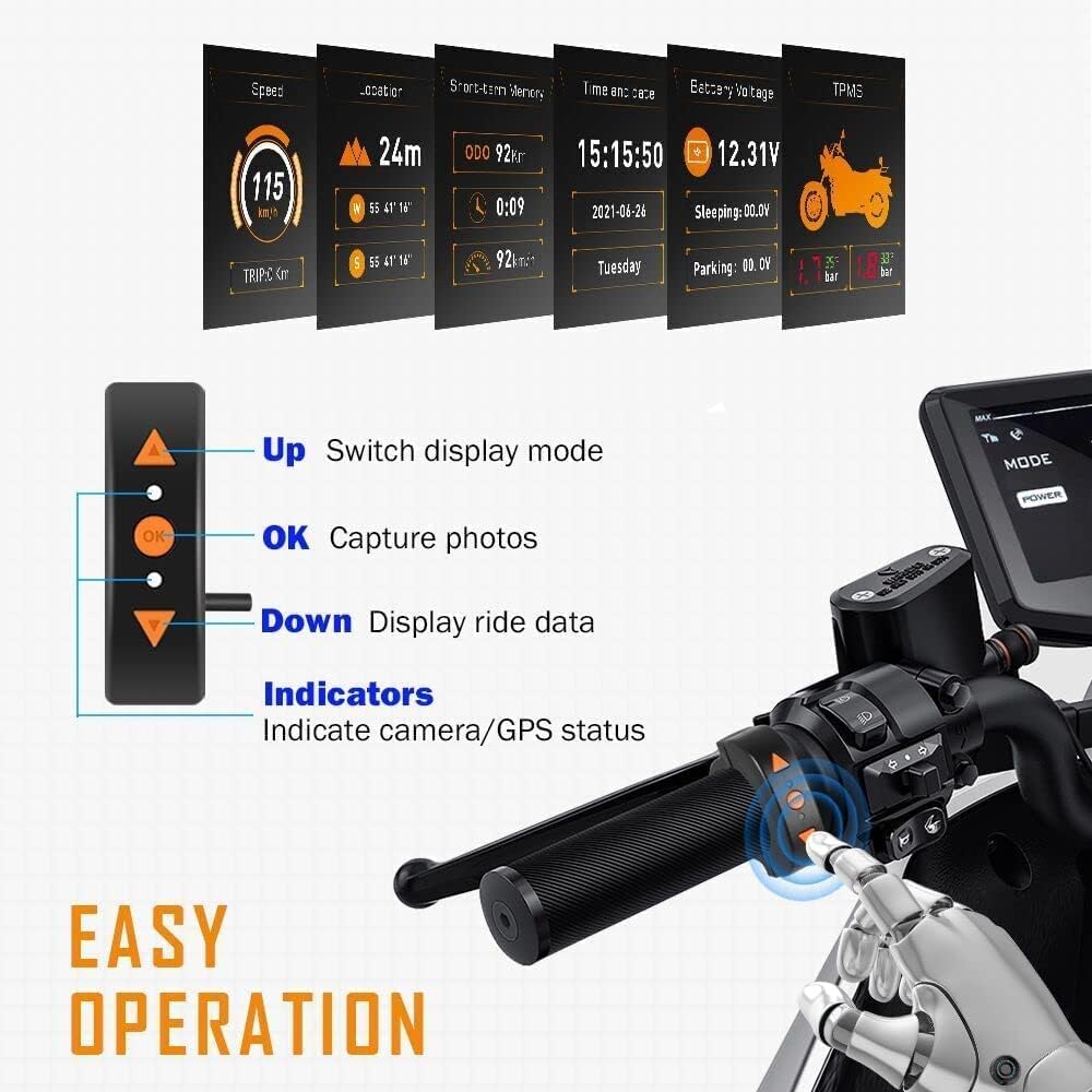 VSYSTO F9D remote control on handlebar