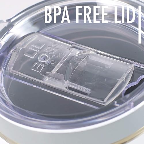 Miniatura 2 de CeramiSteel Taza de viaje de cerámica para café (22 onzas), borde de cerámica y revestimiento interior en vaso de acero inoxidable aislado, acabado